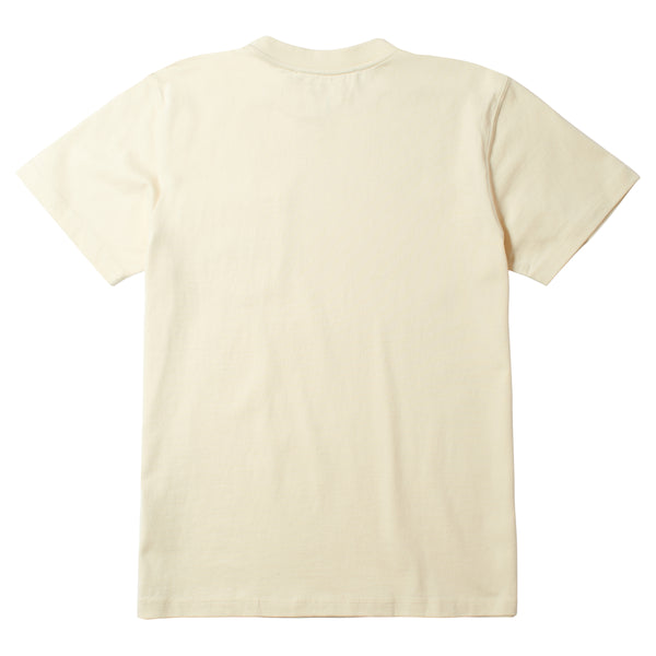 "New Standard" Cut and Sew Respite Pocket Tee - Natural - NOONE