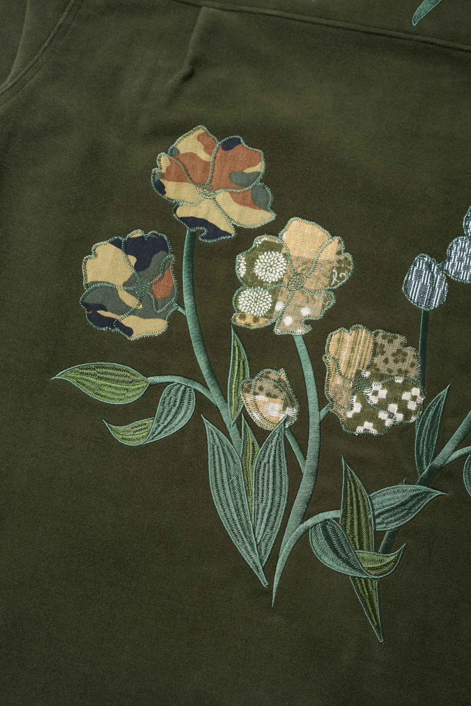 "Respite" Overshirt - Pesto - NOONE