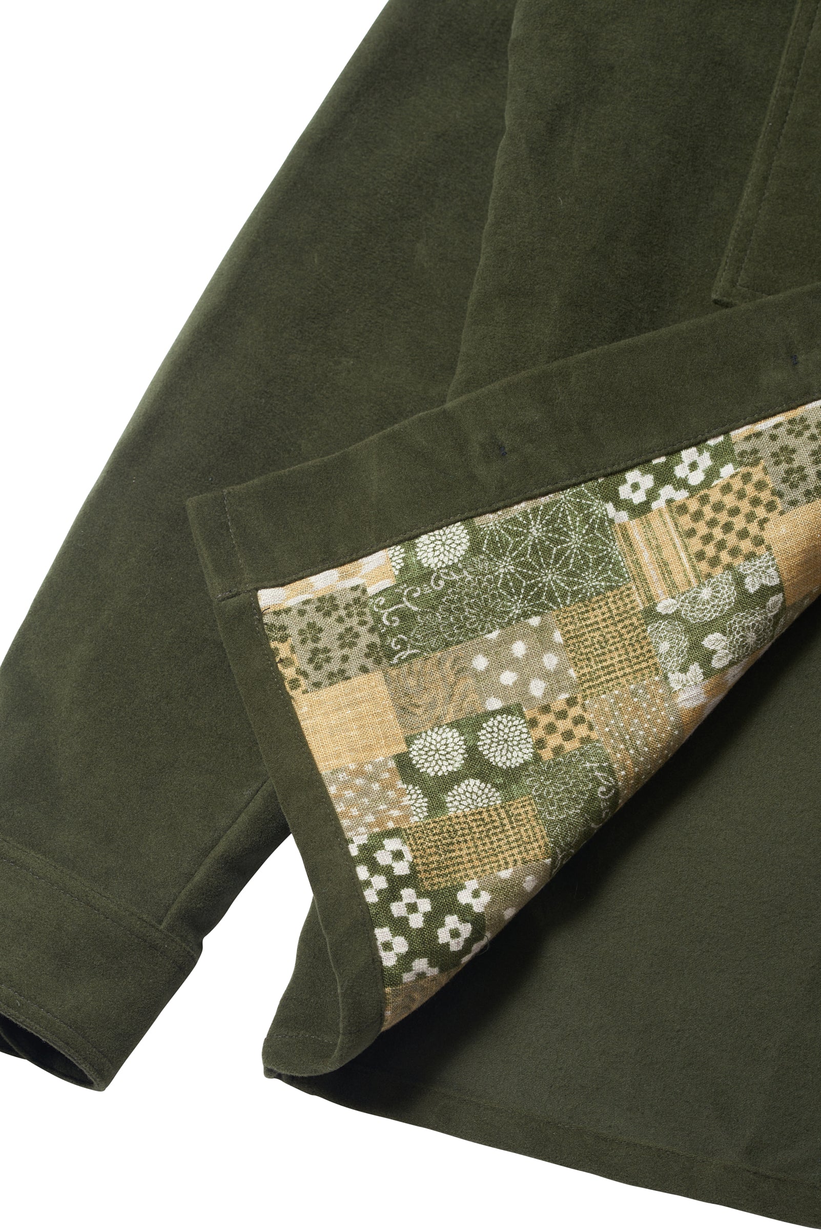 "Respite" Overshirt - Pesto - NOONE