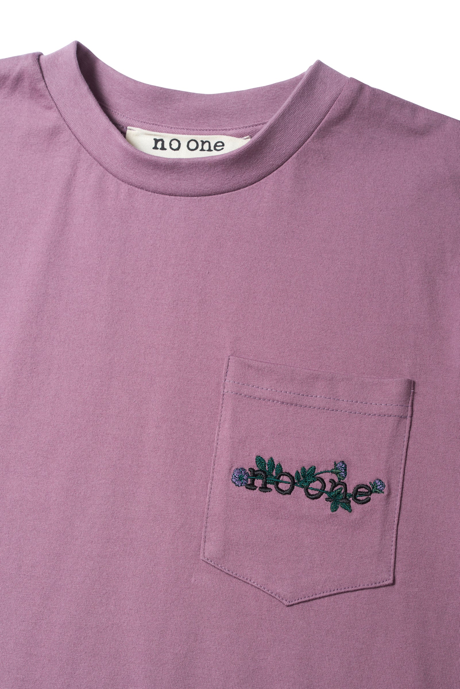 "New Standard" Cut and Sew Respite Pocket Tee - Lavender Aura - NOONE