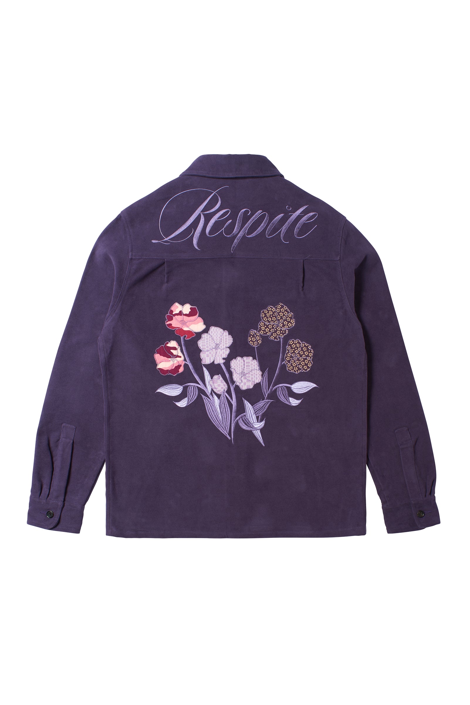 "Respite" Overshirt - Grape - NOONE