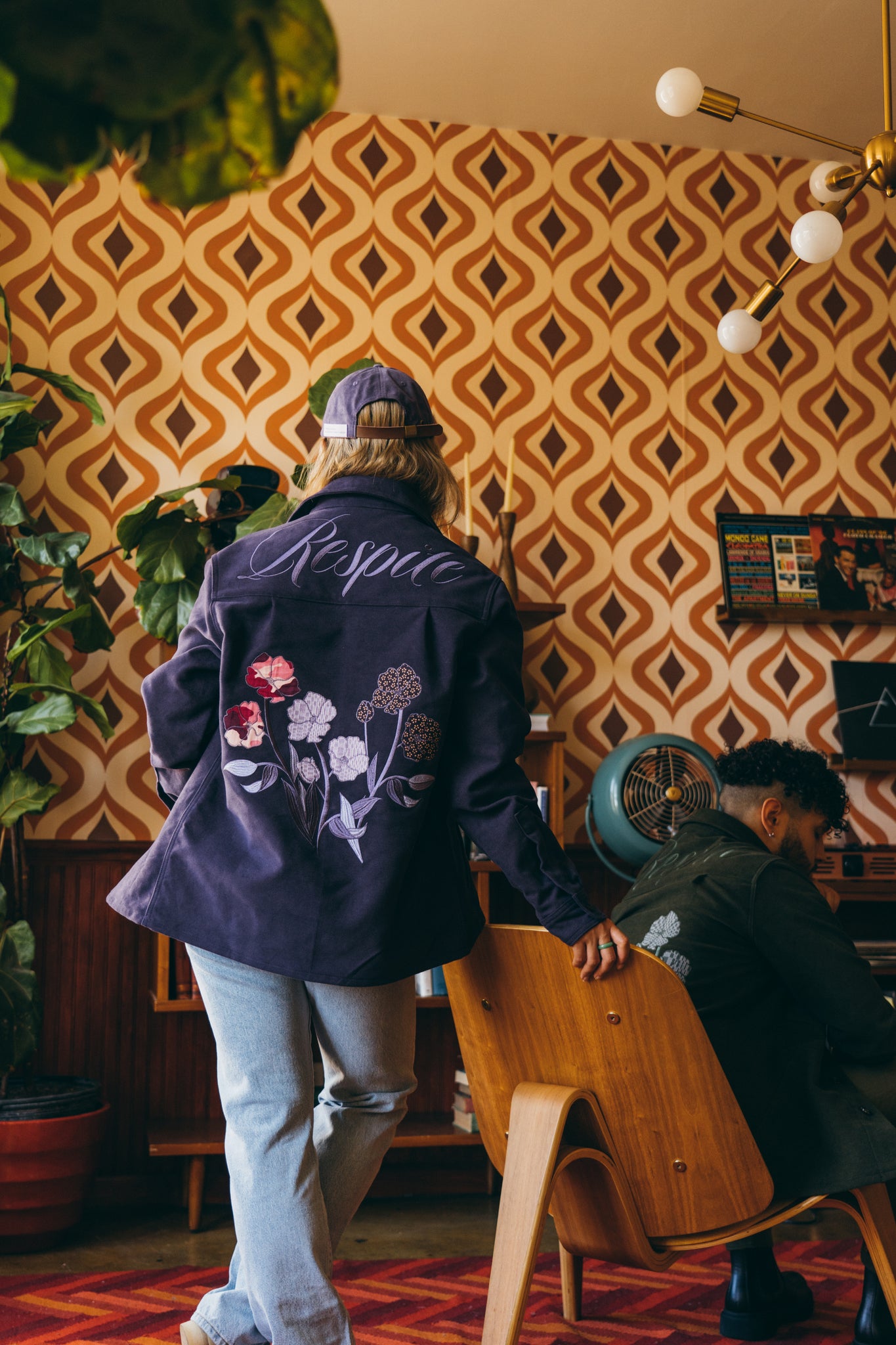 "Respite" Overshirt - Grape - NOONE