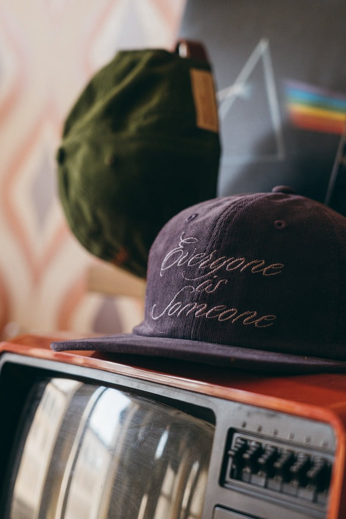 "Everyone is Someone" StrapBack Hat - Grape - NOONE