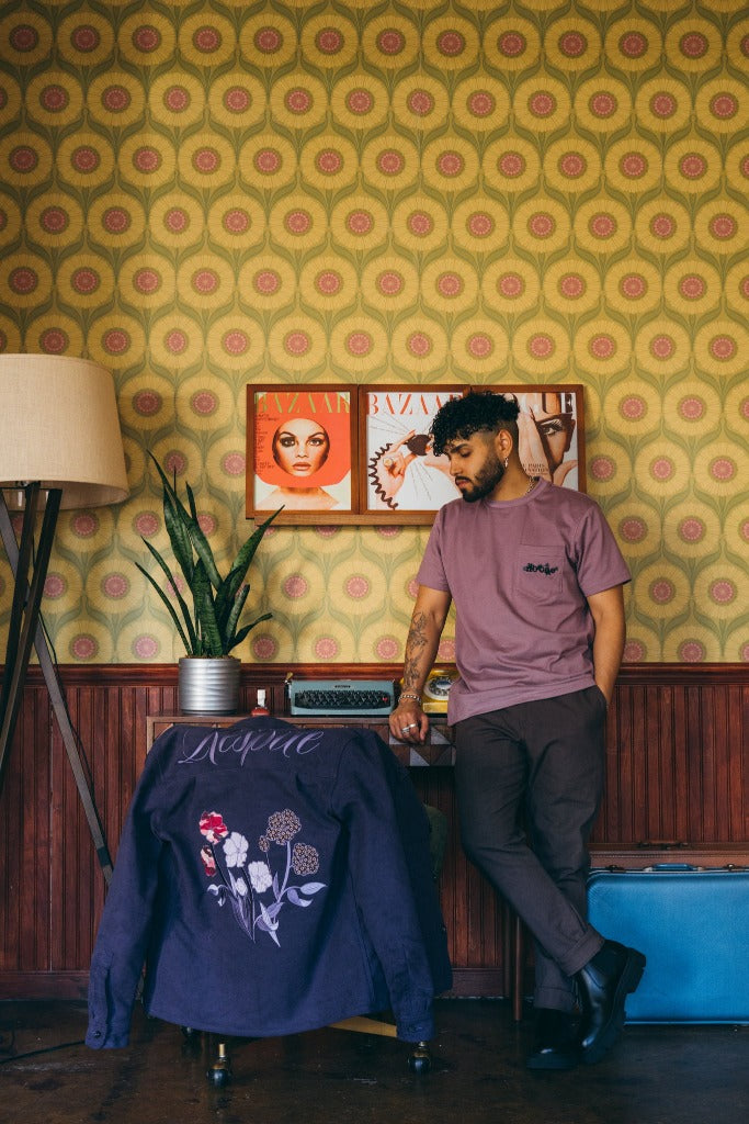 "Transitional Trousers" - Mulled Grape - NOONE