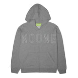 No One "Flashes" Zip-up Hoodie - NOONE