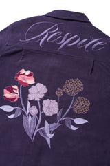 "Respite" Overshirt - Grape - NOONE
